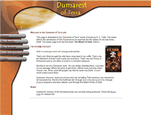 Tablet Screenshot of dumarest.com